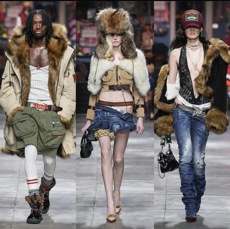 Dsquared2 Runway 2000, Alton Mason Dsquared2, Dsquared Runway 2000s, Dsquared2 Fall 2023, Alex Consani Dsquared2, D&g Runway, Dsquared Fall 2023, D2squared 2023, Fashion Week Outfits 2024