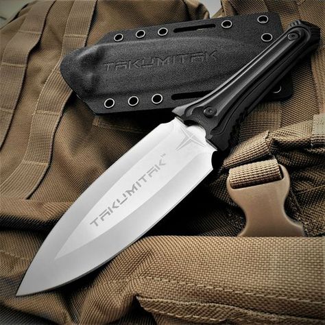 Fantasy Blade, Silver Knife, Power Rangers Dino Charge, Camping Hacks Diy, Tactical Knife, Micarta Handles, Survival Life Hacks, D2 Steel, Kydex Sheath