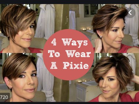 Dominique Sachse, Pixie Haircut Styles, Haircut Styles For Women, Pixie Cut Styles, Hair Magazine, Short Hair Tutorial, Short Bob Haircuts, Short Pixie Haircuts, Short Haircut