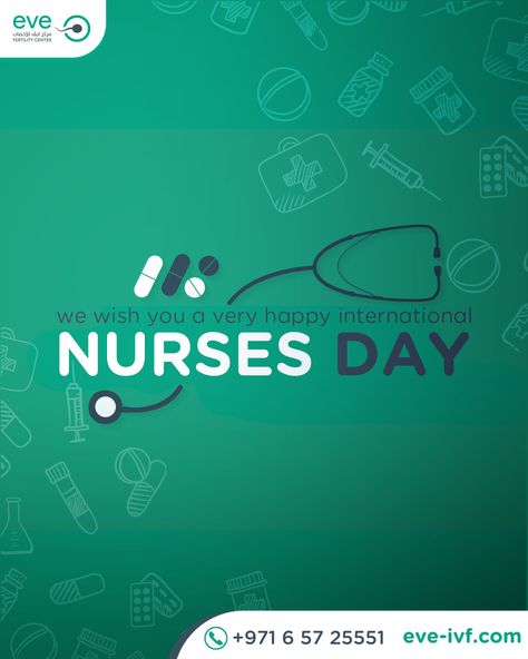 International Nurses Day
Today, on International Nurses Day, we celebrate the heart and soul of healthcare: our nurses Their unwavering dedication, compassionate care, and relentless commitment make a profound impact on countless lives.
Join us in honoring these extraordinary nurses who make a difference in our world. Happy Nurses Day!

#InternationalNursesDay #HappyNursesDay #Nurses
#EVEIVF #EveFertilityCenter
#IVFCenter #FertilityClinic #IVFSuccess #IVF #Infertility
#Sharjah International Nurses Day, Happy Nurses Day, Ivf Success, Ivf Center, Fertility Center, World Days, Nurses Day, Heart And Soul, Sharjah