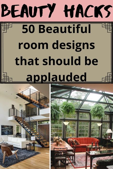 There’s no one way to decorate a room. These 50 rooms show that anything is possible. Most of us spent more time at home in 2020 than any other year. And because of this, many of us want to make few changes. Yes, it’s easy to ignore the parts of your home that you don’t like when you can go out as much as you want. But when you’re stuck indoors, your home’s imperfections can really start to grate. And if anyone needs any room redesign inspiration, then just look at the stunning examples ahead Beautiful Room Designs, Inverted Pyramid, Decorate A Room, Beautiful Room, Room Redesign, Sunflower Wallpaper, Scottish Castles, Life Hack, Diy Life Hacks