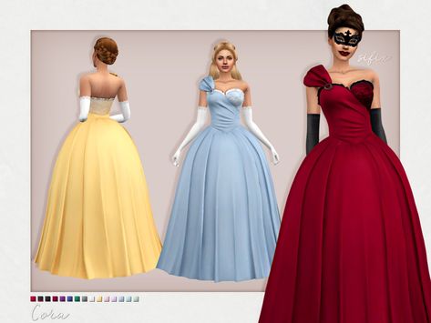 The Sims Resource - Cora Dress Sims Lookbook, Cc Shopping, Sims 4 Cheats, Clothes Cc, Sims Clothes, Cc Clothes, Sims 4 Dresses, Sims 4 Downloads, Sims4 Clothes