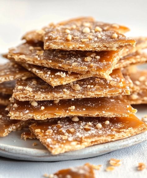 The Best Cracker Candy (Christmas Crack) Recipe Club Cracker Dessert Recipes, Sofa Cracker Bark, Club Cracker Recipes Snacks, Graham Cracker Candy Recipe, Saltine Cracker Candy Recipes, Club Cracker Dessert, Club Crackers Recipes, Gramcracker Recipes, Sweet Crackers Recipe