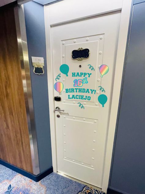 Elevate Your Cruise Experience with Customized Cabin Door Magnets Cruise Door Birthday Decorations, Cruise Door Decorations Birthday, Birthday Door Decorations, Happy Birthday Sweet 16, Cruise Door Decorations, Cruise Door Magnets, Cruise Magnets, Cruise Rooms, Birthday Sweet 16