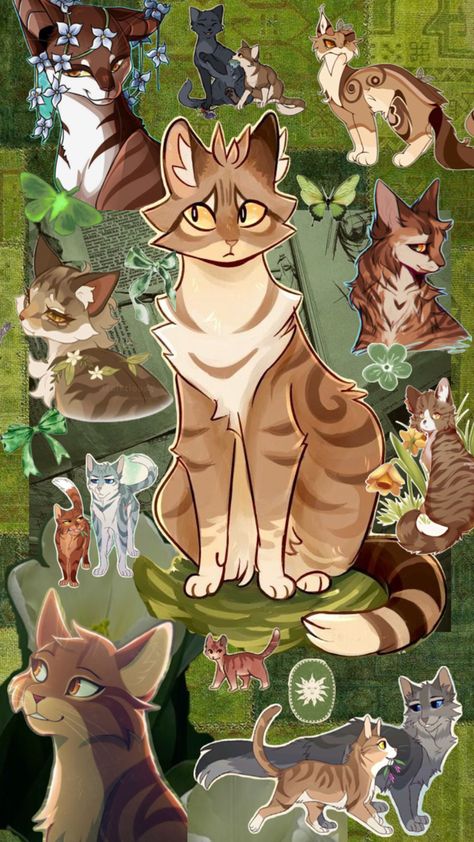 Leafpool Warrior Cats, Warrior Cat, Aesthetic Collage, Warrior Cats, Collage