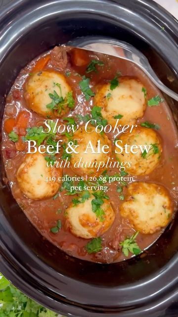 Beef And Ale Stew, Stew With Dumplings, Stewing Beef, Stew And Dumplings, Celery Sticks, Tomato Puree, Corn Flour, Comfort Dishes, Beef Stock