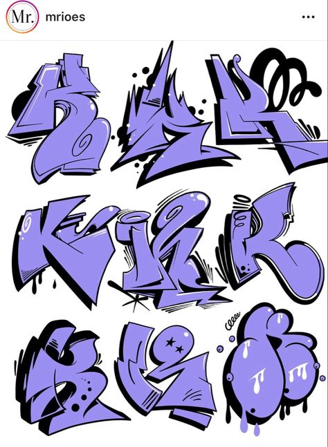 Street Art Font, Graffiti Alphabet Styles, Graffiti Lettering Alphabet, Graffiti Art Letters, Graffiti Wildstyle, Graffiti Text, Typography Calligraphy, Graffiti Words, Graffiti Writing