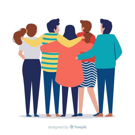 Youth people hugging together background Different People Illustration, Togetherness Illustration, National Hug Day, People Background, Hug Day, People Hugging, Pelo Anime, Illustration Quotes, February 2023