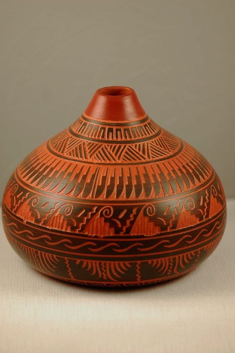 Navajo Pottery Native American Indian Art, Southwest Pottery, Navajo Pottery, Native Pottery, Navajo Art, American Indian Pottery, Istoria Artei, Pottery Patterns, Indian Arts