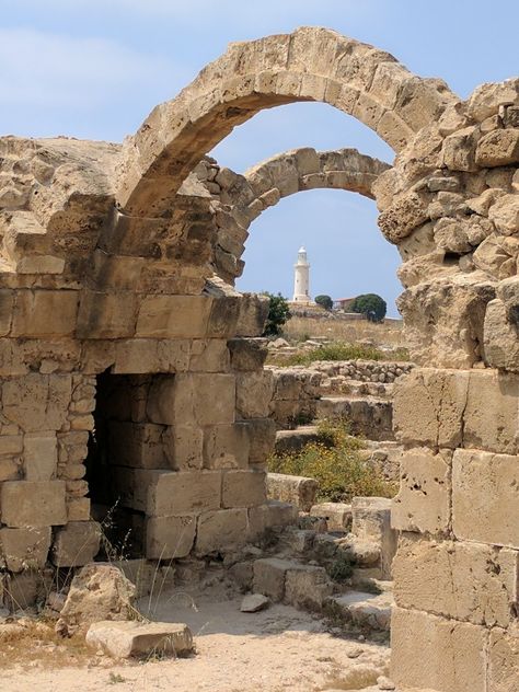 Paphos Cyprus Cyprus Architecture, Paphos Cyprus, Castle Ruins, Paphos, The Ruins, Old City, Architectural Elements, Aphrodite, Cyprus