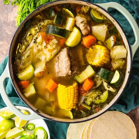 Caldo de res - featured Mexican Beef Soup, Caldo Recipe, Traditional Mexican Food, Beef Soup Recipes, Mexican Beef, Mexican Soup, Vegetable Beef Soup, Comfort Soup, Fire Roasted Tomatoes