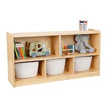 Montessori Shelf, Wooden Storage Cabinet, Toy Storage Organization, Cartoon Books, Messy Room, Kids Bookcase, Kid Toy Storage, Garage Storage Cabinets, Toy Organization