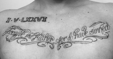 Forgive me Father for I have Sinned..! Forgive Me Father For I Have Sinned Tattoo, Sin Tattoo, Religious Tattoos, Forgive Me, Tattoo Lettering, Tattoo Idea, Anime Sketch, I Tattoo, Tattoo Quotes