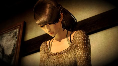 Fatal Frame Outfit, Fatal Frame, Retro Horror, Female Protagonist, Fallen Angel, Horror Game, Makeup Looks, Make Up, Hair Styles