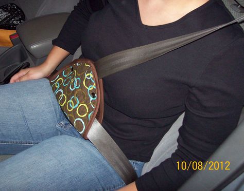 Handmade Designer Inspired SEAT BELT ADJUSTER in brown. Diy Seatbelt Cover, Diy Seat Belt Pillow, Seatbelt Adjuster Diy, Seat Belt Pillow Pattern, Diy Seatbelt Adjuster, Diy Comforter, Harvey’s Seatbelt Bags, Seat Belt Adjuster, Winter Sewing Projects