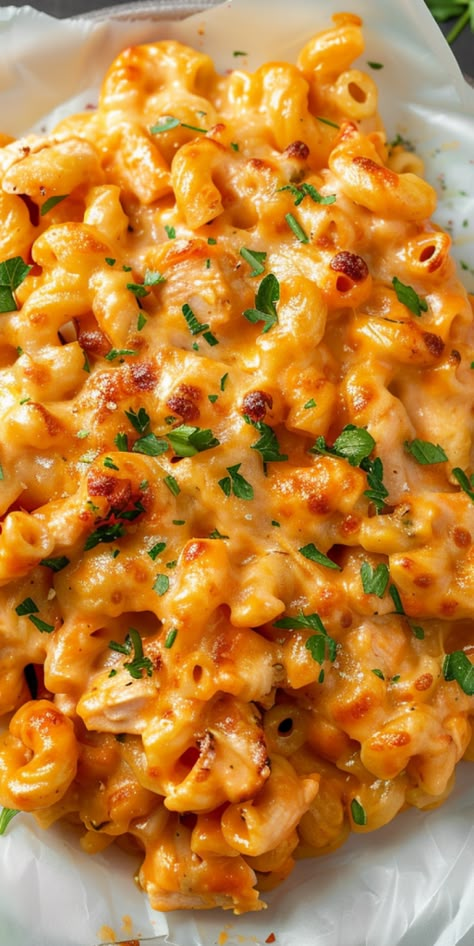 Buffalo Chicken Mac & Cheese [50 Minutes] - Chasety Buffalo Chicken Mac Cheese, Baked Buffalo Mac And Cheese, Smoked Buffalo Chicken Mac And Cheese, Grilled Chicken Mac And Cheese, Buffalo Chicken Bacon Mac And Cheese, Shredded Chicken Mac And Cheese, Buffalo Mac And Cheese Recipe Easy, Buffalo Chicken Mac And Cheese Baked, Buffalo Chicken Meals