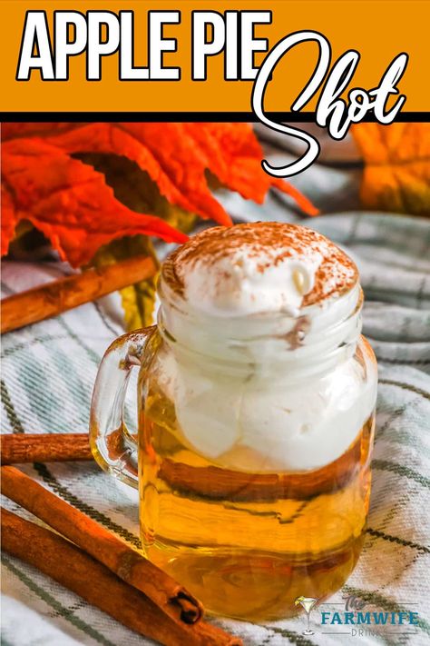 Apple Pie Shots Recipe Everclear, Fall Shots Alcohol, Apple Pie Shots Recipe, Apple Pie Drink Alcohol, Apple Pie Shots, Easy Shot Recipes, Easy Apple Pie, Fire Food, Cooked Apples