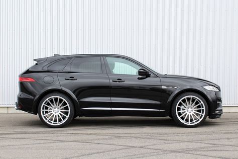 All Black Sinister Jaguar F-Pace Gets Custom Parts — CARiD.com Gallery 2015 Ford Explorer Sport, Jaguar Fpace, Jaguar Suv, Jaguar Auto, Vintage Rolls Royce, Sport Suv, Jaguar F Pace, Jaguar Models, Jaguar Xe