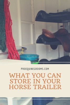 Your trailer as storage! https://www.proequinegrooms.com/tips/trailers-and-trailering/your-trailer-as-storage Horse Organization, Horse Trailer Organization, Storage For Blankets, Horse Hacks, Barrel Racing Tips, Barn Hacks, Trailer Organization, Stable Ideas, Healthy Horses