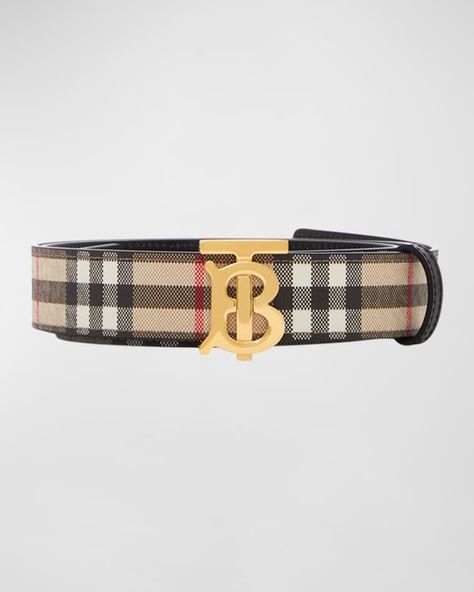 Burberry Aesthetic, Twitter Famous, Burberry Clothes, Burberry Fashion, Doll Purse, Womens Designer Belts, Thomas Burberry, Canvas Belt, Luxury Belts