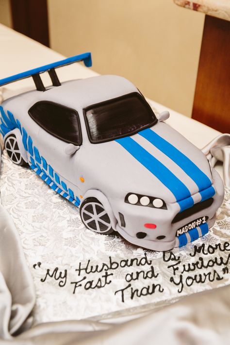 Grooms Cake. Racing cake. Fast and Furious cake. Fast And Furious Cupcakes, Fast And Furious Cakes Birthday, Fast And Furious Bday Party, 2 Fast 2 Furious Birthday Cake, Fast And Furious Cake Ideas, 2 Fast 2 Furious Dessert Table, Fast And Furious Party Theme, Fast And Furious Birthday Party Ideas, Audi Birthday Cakes For Men