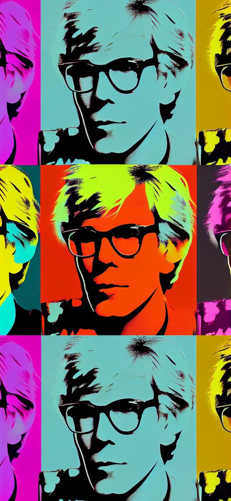 Andy Warhol Aesthetic Wallpapers Andy Warhol Wallpaper, Aesthetic Pop Art, Pop Art Andy Warhol, Hanging Wallpaper, Art Andy Warhol, Android Aesthetic, Wallpapers Black, Wallpaper Kitchen, Wallpaper For Phone