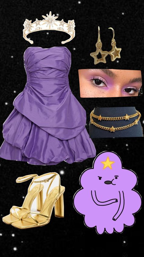 Lump Space Princess costume inspo Lumpy Space Princess Cosplay, Pillow Princess Costume, Space Princess Costume, Lumpy Space Princess Costume, Princess Bubblegum Costume, Princess Bubblegum Costumes, Adventure Time Clothes, Cloud Costume, Costumes 2023