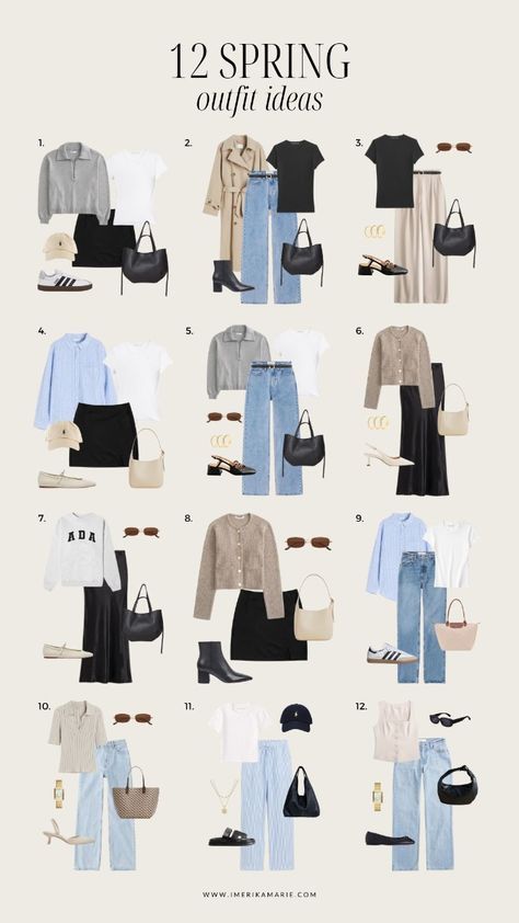 Casual Chique Stijl, Capsule Wardrobe Women, Capsule Wardrobe Outfits, Fashion Capsule Wardrobe, Europe Outfits, Summer Capsule, Fashion Fail, Capsule Outfits, Wardrobe Outfits