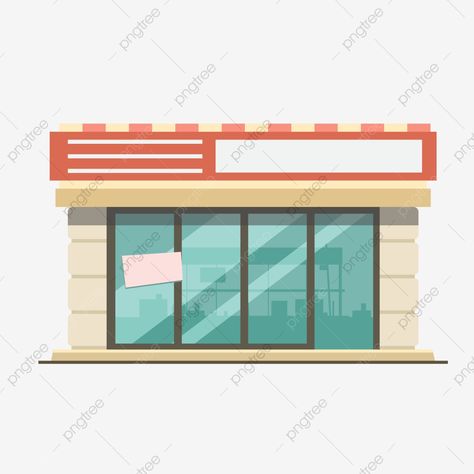 Store Cartoon, Building Cartoon, Cartoon Building, Shopping Market, Cat Gym, Souvenir Store, Mini Store, Mini Market, Store Logo