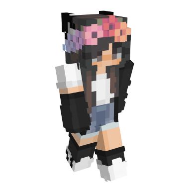 Flower Crown Minecraft Skins | NameMC Skin Minecraft, Crown Hat, Minecraft Skin, Minecraft Skins, Amazing Flowers, Flower Crown, Minecraft, Crown, Skin