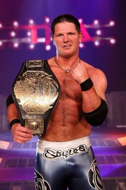 AJ Styles TNA World Heavyweight Champion Aj Styles Tna, Aj Styles Wwe, Tna Impact Wrestling, Tna Impact, Lycra Men, Wrestling Stars, Wwe Legends, Wwe World, Pro Wrestler