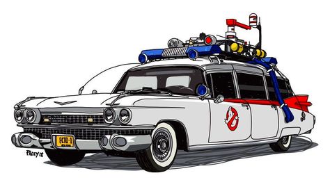 Ghostbusters Pictures, Ghostbusters Poster, Ghostbusters Car, Proton Pack, Movie Cars, Cars Collection, Gas Monkey, Ghost Busters, Cars Movie