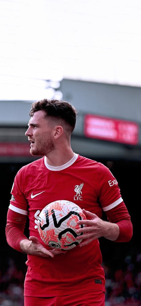 Wallpaper Of Football, Robertson Liverpool, Liverpool Wallpaper, Andy Robertson, Liverpool Football Club Wallpapers, Liverpool Premier League, Liverpool Wallpapers, Liverpool Players, Football Icon