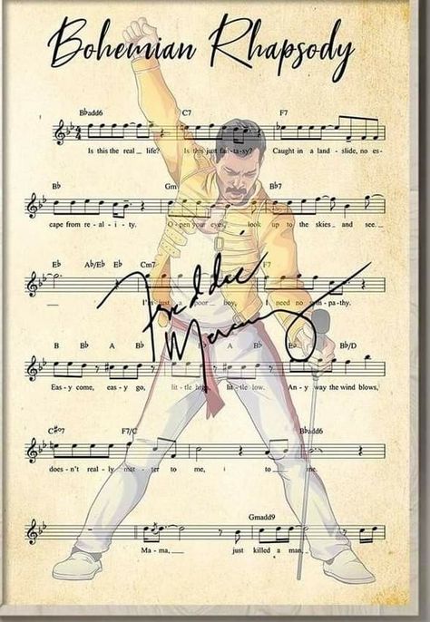 Freddie Mercury Poster, Bohemian Rhapsody Queen, Mercury Poster, Poster Handmade, Freddy Mercury, Up To The Sky, Handmade Canvas, Queen Freddie Mercury, Lyric Poster