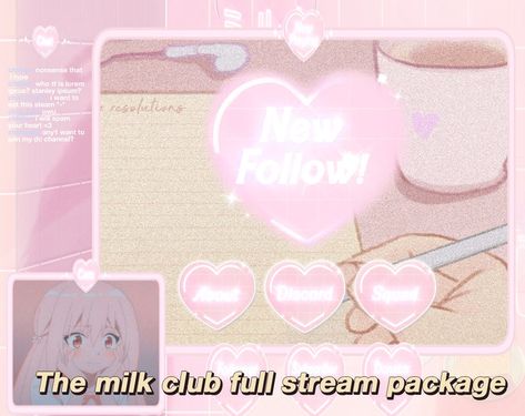 Streamer Aesthetic, Pink Milk, Vaporwave Aesthetic, Custom Branding, How To Better Yourself, Screen Shot, How To Take Photos, Aesthetic Anime, Drawing And Illustration