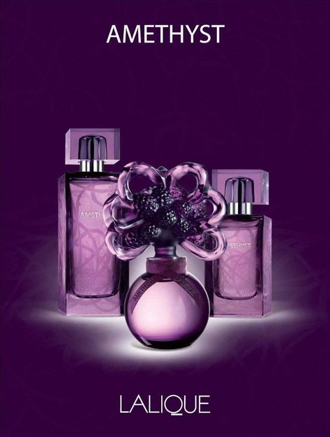 Amethyst Lalique, Lalique Amethyst, Lalique Perfume, Lalique Perfume Bottle, Signature Fragrance, Purple Reign, Black Currant, Black Currants, Scent Bottle