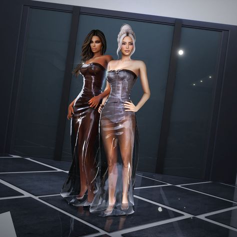 Dress for sims 4 in 18 colors / sims4 / sims 4 cc / sims 4 cc finds / ts4clothes / ts4content / ts4cc / sims 4 dress / sims 4 kim kardashian Cfda Fashion Awards, Kim Kardashian Outfits, Free Sims 4, Sims 4 Cc Makeup, Sims 4 Dresses, Shiny Dresses, Sims 4 Collections, Greek Clothing, Fashion Awards