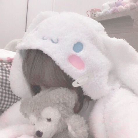 Cinnamoroll Pfp Aesthetic, Pelo Anime, Soft Pink Theme, Images Kawaii, Kawaii Plush, All Food, Pink Themes, Kawaii Clothes, Kawaii Girl