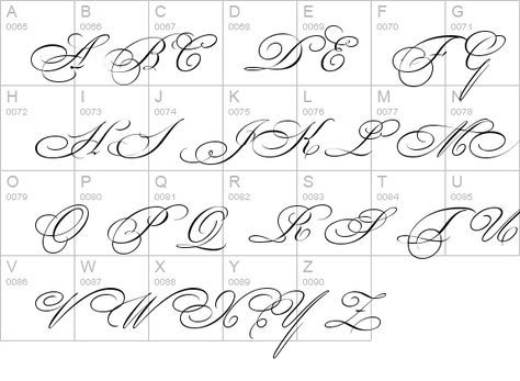 fancy calligraphy | Bickham Script Two details - Free Fonts at FontZone.net Bickham Script, Cursive Letters Fancy, Fancy Cursive Fonts, Fancy Calligraphy, Cursive Letters Alphabet, Fonts To Download, Fancy Cursive, Tattoo Fonts Cursive, Cursive Alphabet