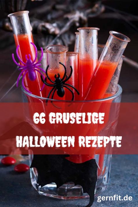 Gespenstische Rezeptideen und gruselige, aber essbare Dekorationen aus Lebensmitteln sorgen für eine schaurig-schöne Stimmung deiner Halloween-Party. https://gesundheit-ernaehrung-fitness.de/halloween-rezepte/ Easy Halloween Snacks For Party, Fingerfood Halloween, Halloween Party Deko, Halloween Fingerfood, Buffet Halloween, Halloween Backen, Easy Halloween Snacks, Halloween Buffet, Halloween Snack