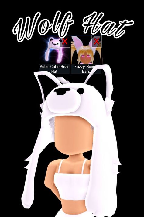 Royale High Hacks, High Stickers, Royal High Roblox Outfits Boy, Royale High Journal Ideas, Royal High Outfits Ideas Cheap, Wolf Hat, Rh Design, Sunset Island, High Hat