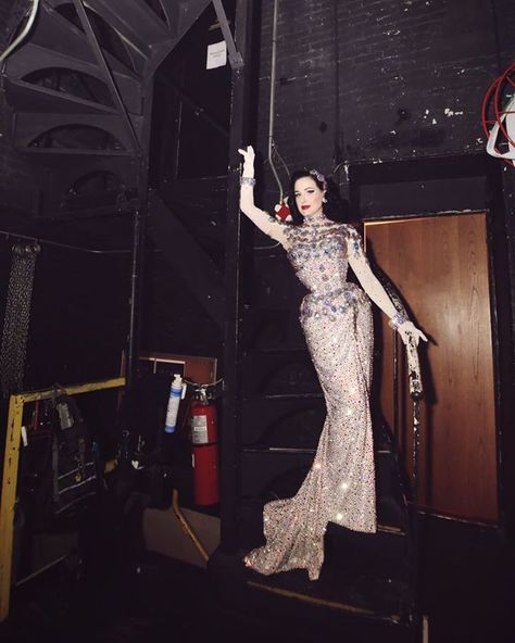 💄Dita Von Teese (@ditavonteese) • Instagram photos and videos Famu Homecoming, Dita Von Teese Style, Dita Von Tease, Bohemian Inspiration, Dress Art, Custom Costumes, Red Carpet Outfits, Carpet Looks, Dita Von