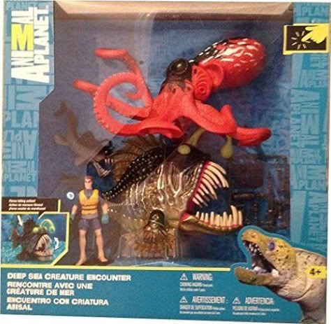 Animal Planet Angler Fish and Octopus playset Animal Planet Toys, Fnaf Action Figures, Planet Toys, Deep Sea Creature, Godzilla Birthday Party, Armadura Ninja, Animal Figurine Toys, Giant Octopus, Disney Princess Funny