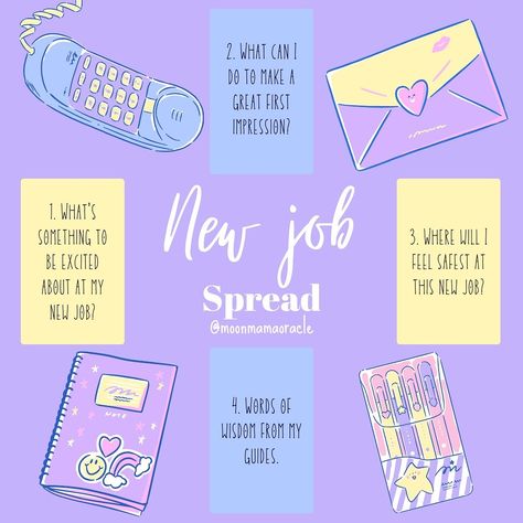 Tarot Spreads New Job, New Job Tarot Spread, Job Tarot Spread, Witch Ancestors, Tarot Lessons, Tarot Study, Tarot Card Layouts, Oracle Card Spreads, Divine Tarot