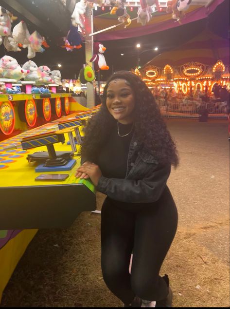 Fall Fair Outfits Black Women, Carnival Fair Outfit Black Women, State Fair Outfit Ideas Black Women, Fair Outfit Ideas Carnival Black Women, Fair Outfit Ideas Carnival Fall, Fair Fits Black Women, State Fair Outfit Ideas Fall, Fair Outfit Ideas Fall, Fair Outfits Black Women