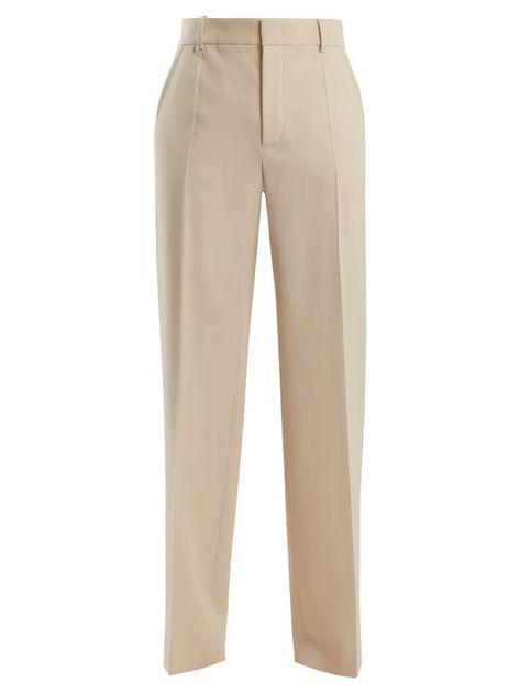 Light Trousers, Joseph Joseph, Work Trousers, Colored Pants, Fitted Trousers, Menswear Inspired, Fashion Pants, Wool Blend, Khaki Pants