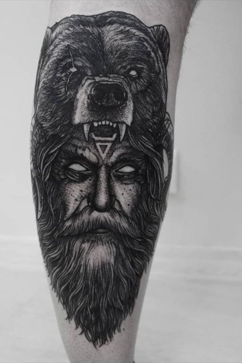 tattoo ideas Dark Bear Tattoo, Dark Tattoo Designs, Tattoo With Deep Meaning, God Photos, Bear Tattoo, Spiritual Tattoos, Dark Tattoo, Deep Meaning, A Skull