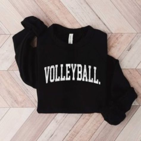 Get Your Game Face On In This Long Sleeve Fleece Volleyball Hoodie! Wear This To Your Tournament’s Or Just For Comfort. Volleyball Sweatshirts, Volleyball Hoodie, Volleyball Gear, Matching Outfits Best Friend, Volleyball Shirts, Volleyball Shirt, Volleyball Player, Game Face, Mom Sweater