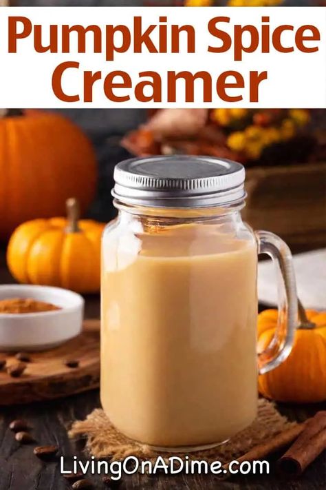 Add a touch of cozy autumn flavor to your morning coffee with this homemade Pumpkin Spice Creamer. Made with real pumpkin puree, warm spices like cinnamon and nutmeg, and a hint of vanilla, this creamy delight will make every sip taste like fall. Perfectly sweetened and easy to make, it’s a delicious, seasonal twist to your daily brew! Homemade Pumpkin Coffee, Pumpkin Spice Creamer Recipe, Homemade Pumpkin Spice Creamer, Pumpkin Coffee Creamer, Pumpkin Spice Creamer, Creamer Recipe, Homemade Pumpkin Spice, Pumpkin Coffee, Pumpkin Flavor