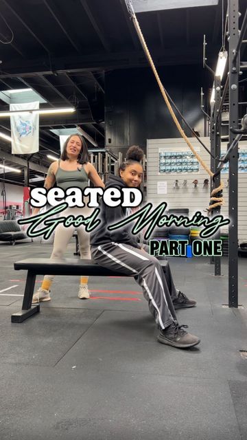 Christie Rafanan | ATG L1 Coach 💎 on Instagram: "heyyy shorties!! 👋🏽

here’s a quick video to go over some basic form cues for the Seated Good Morning - which is also one of my favorite exercises for anyone struggling with low back pain like i used to!

while the barbell is definitely an excellent stimulus for this exercise, not everyone is ready for that right away. 
just know that you can always use dumbbells instead and hold them in front of the body. (i actually have an older video on my page showing exactly how to do this!) once you feel strong enough, you can graduate to the barbell!

i hope this helps!

#kneesovertoes #atg #athletictruthgroup #atgforcoaches #lowbackrehab #lowbackstrength #lowbackinjuryrecovery #lowbackhealth #rehabilitationexercise" Good Morning Exercise Form, Seated Good Morning Exercise, Seated Good Morning, Good Mornings Exercise, Rehabilitation Exercises, Injury Recovery, Old Video, Low Back Pain, Low Back